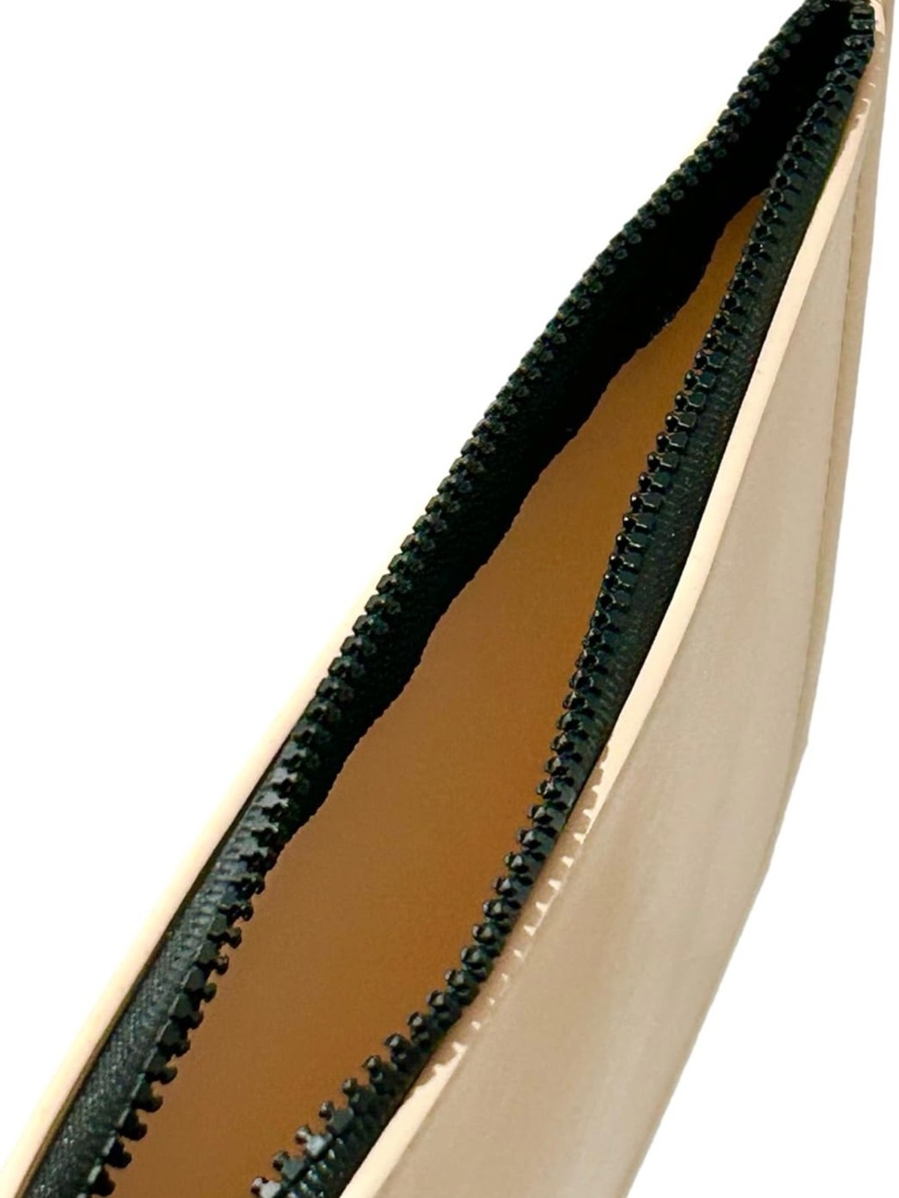 Yves Saint Laurent Beaute YSL beige Makeup Bag Pouch case clutch envelope NEW. - Picture 6 of 6